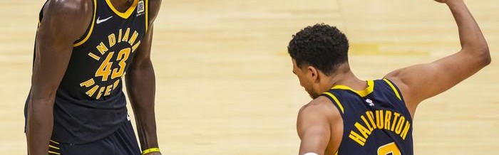  哈利伯顿全能表现步行者加时险胜公牛保留季后赛希望